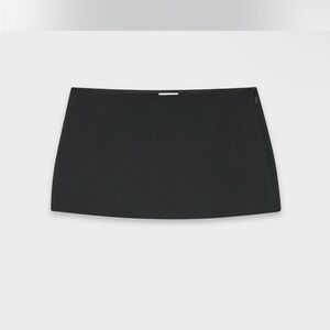Aritzia Black Jewel skort